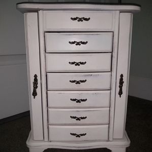 Vintage Standing Jewelry Box